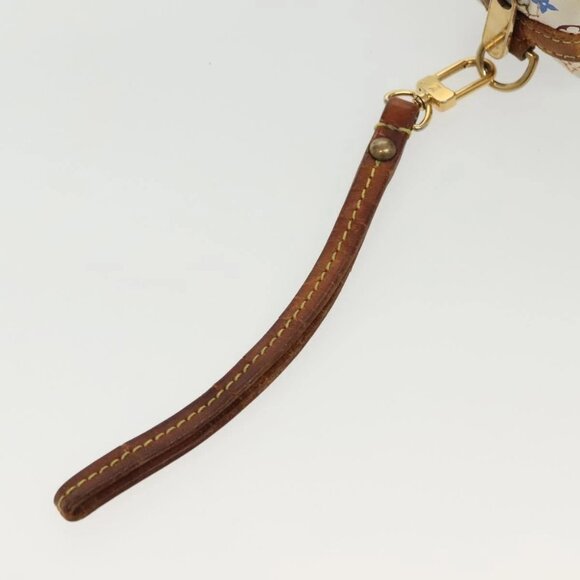 LOUIS VUITTON Monogram Multicolor Trousse Wapity Pouch White M58033 Auth 142339 - Picture 9 of 16